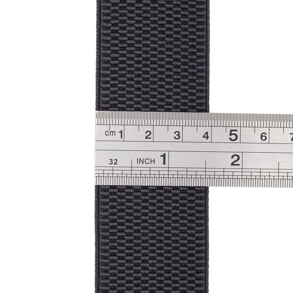 Резинка для подтяжек (помочная) 40.0 мм / 4±0.5 метра, 25.2 г/м, 301 серый, 6123-9344