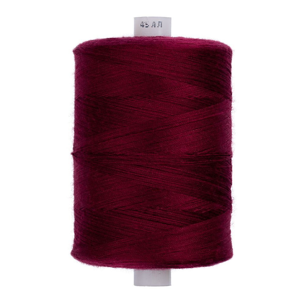 Нитки армированные ПНК им.Кирова 45ЛЛ, 2500 м / 1 кат., 1212 / 147 бордовый