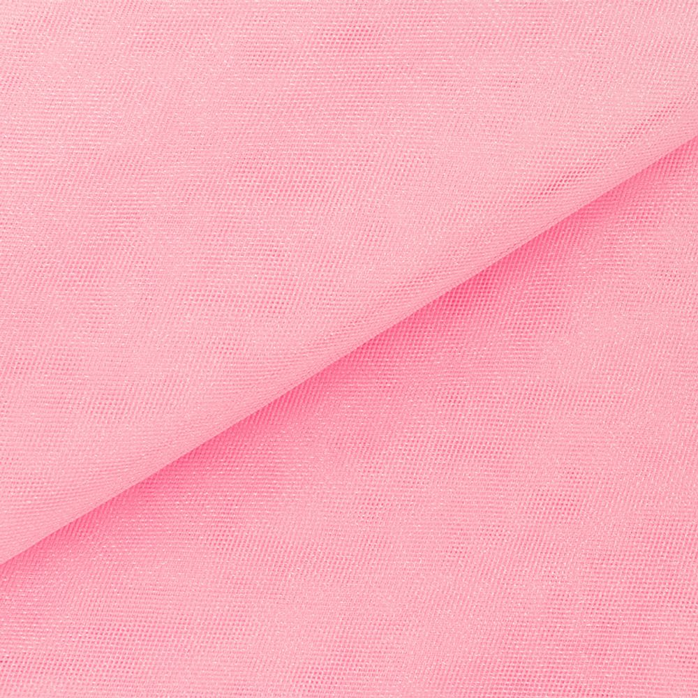 Фатин кристалл 18±2 г/м², 150х150 см, 13 розовый, Gamma FTN-BRN
