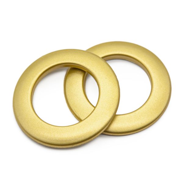 Люверсы шторные ⌀35 мм, мат. золото, 11, Belladonna, 10 шт