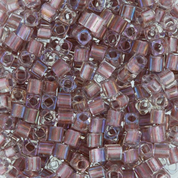 Бисер Toho Cube 2 (1.5 мм), 25 г (5х5 г), 0267 гр.розовый/радужный