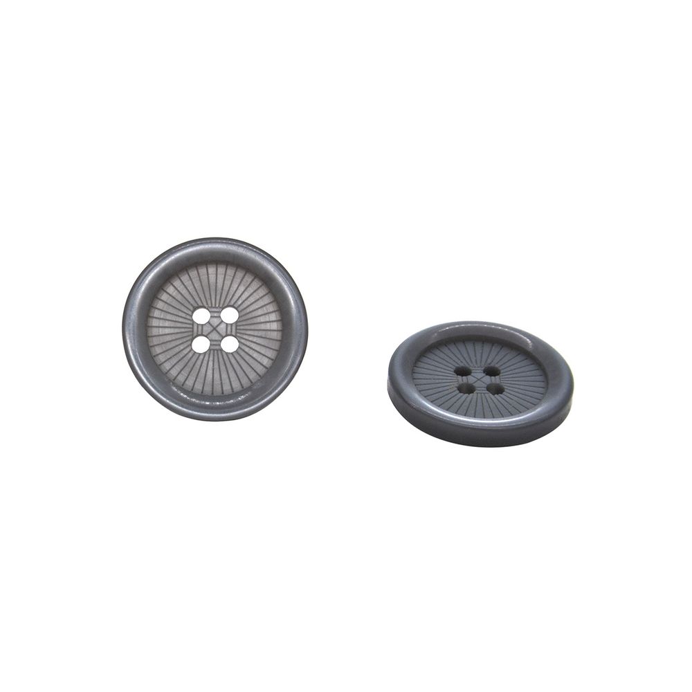 Пуговицы 4 прокола 40L 12 шт, C578 серый /TOS/