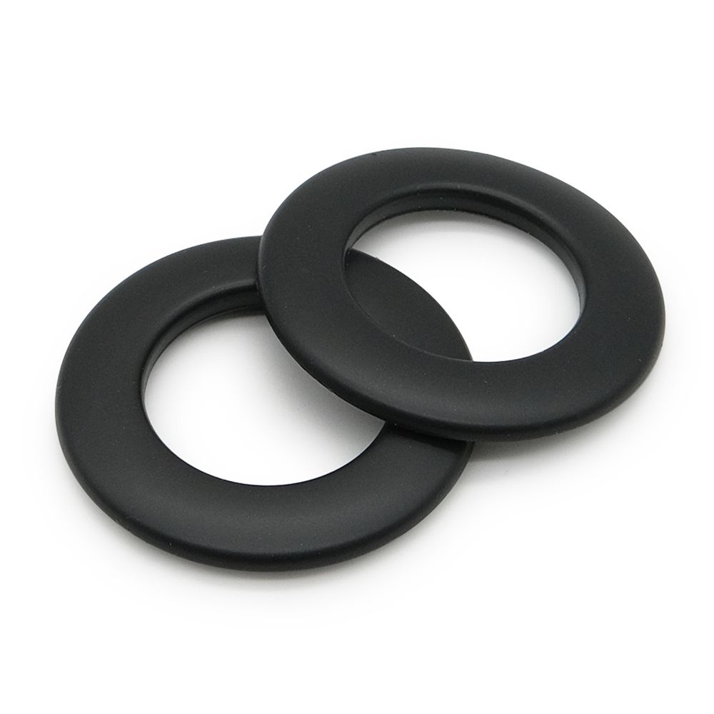 Люверсы шторные ⌀25 мм, цвет № 70 матовый черный, 10 шт