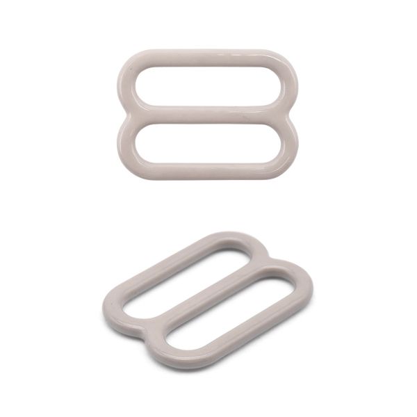 Рамки-регуляторы для бюстгальтера металл 12.0 мм, 20 шт, C154 светло-серый, ГВ1008