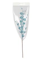 Декоративные элементы, 6 шт, 80 см, 01 веточка с блестками, Blumentag VDD-73