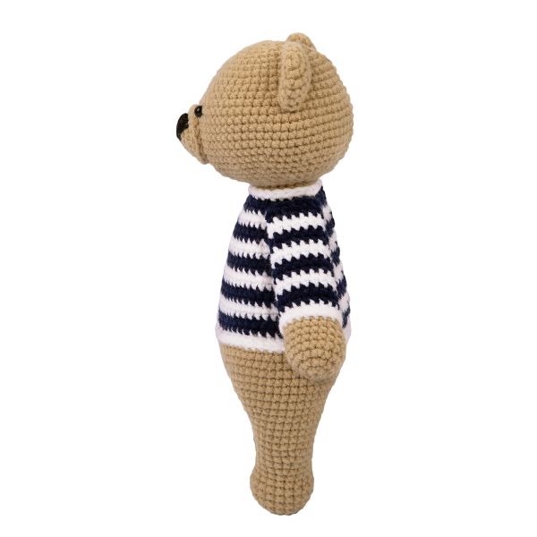 Набор для вязания игрушки Добрый мишка 24 см, Miadolla AMG-0106