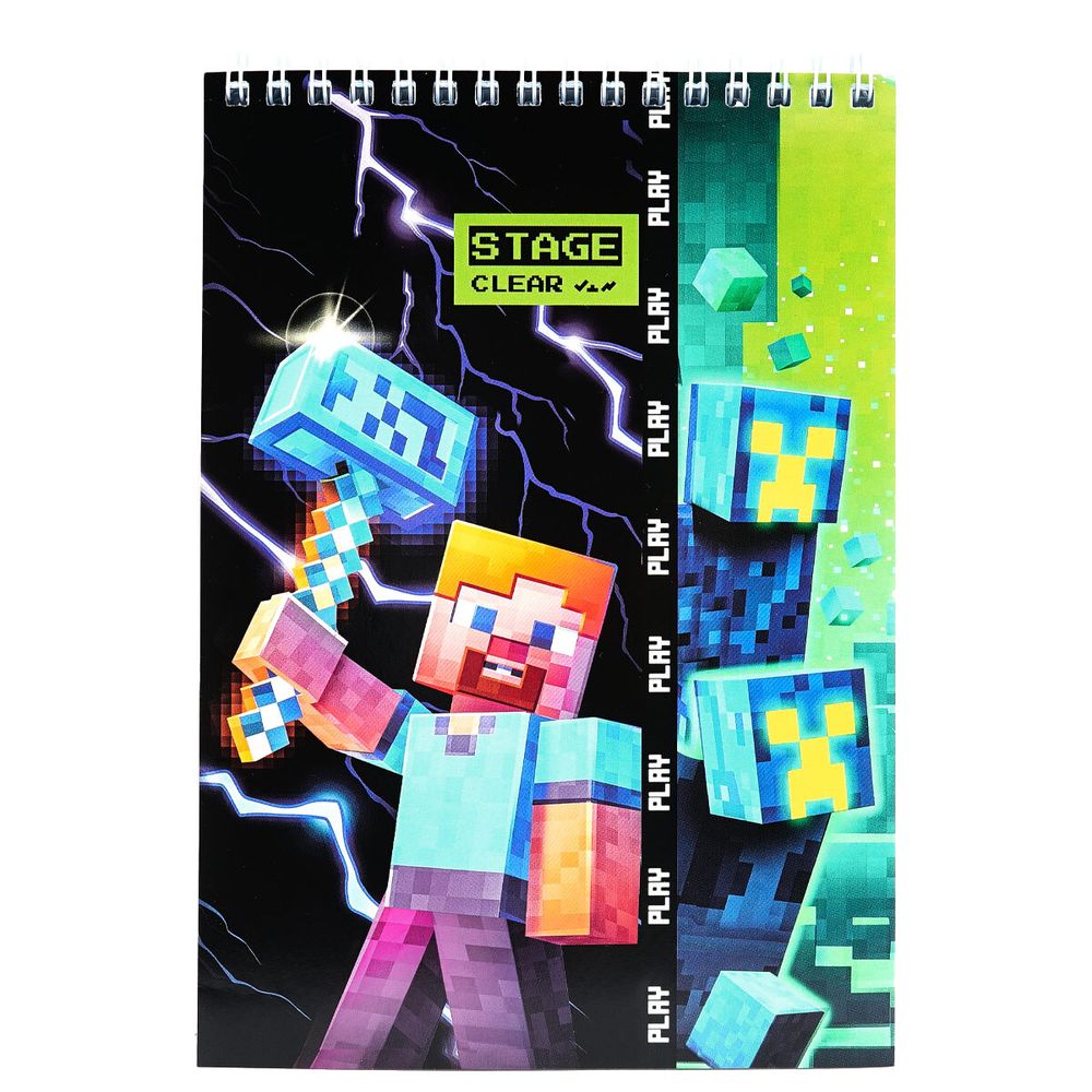 Блокнот А5, 141х201 мм, 60 листов в клетку, Centrum My Game, 76044