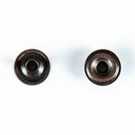 Часть кнопки Альфа (S-образная) ⌀11 мм (D-часть), темная медь ГР, 100 шт, 1319, BIG