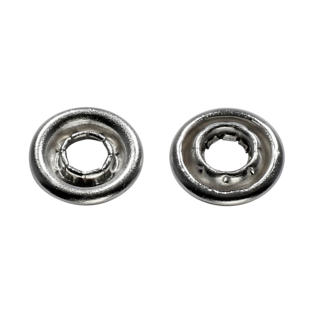Часть кнопки рубашечной ⌀11 мм (B-часть), никель, 100 шт, S090524, BIG