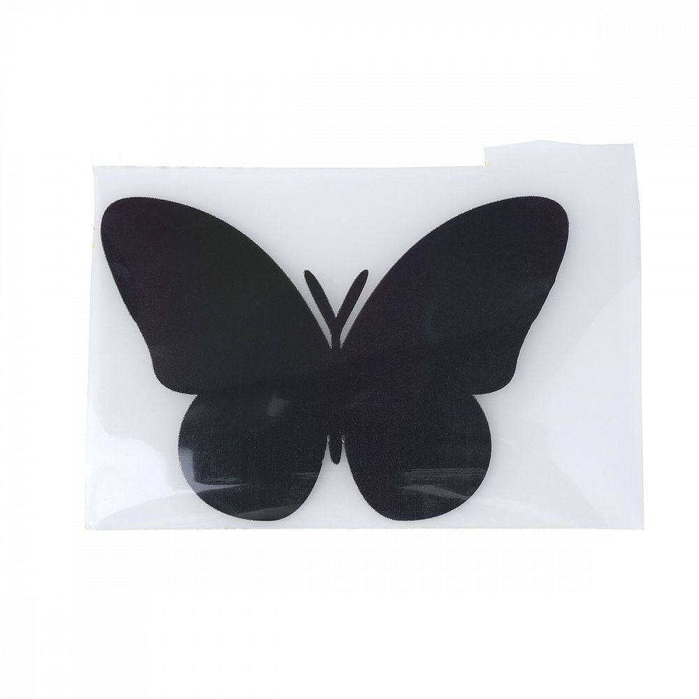 Термотрансфер флуоресцентный арт.1253 Бабочка 6,2х9см, уп.10 шт