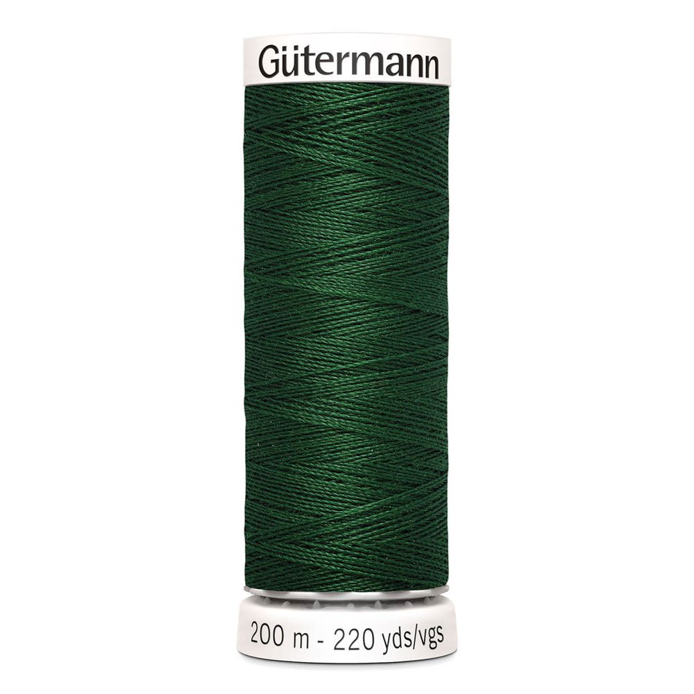 Нитки универсальные Gutermann Sew-all, 200м, 456 умеренно зеленый, 1 катушка