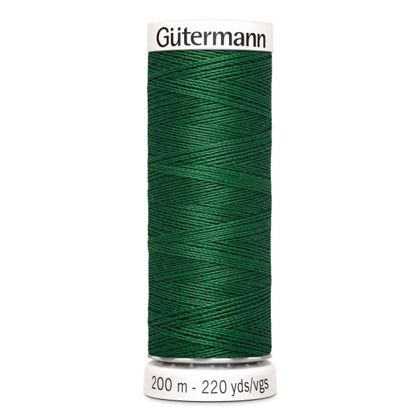 Нитки универсальные Gutermann Sew-all, 200м, 237 зеленое яблоко, 5 катушек