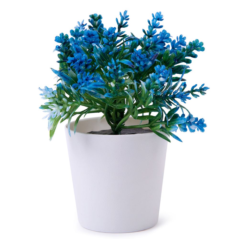 Растение искусственное в кашпо 6х12 см, 1 шт, 01, Blumentag ATF-02
