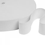 Резинка вязаная 35.0 мм / 40 метров, стандартная 3.9 г/п.м., белый