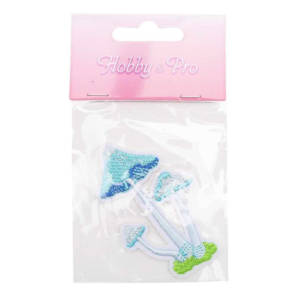 Термоаппликация Грибы поганки, 4.5х7см, Hobby&Pro