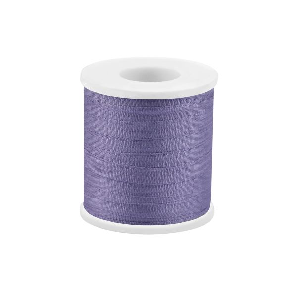 Лента (тесьма) шелковая 4.0 мм / 45.5±0.5 метров, №138 сиреневый, Gamma SR-4