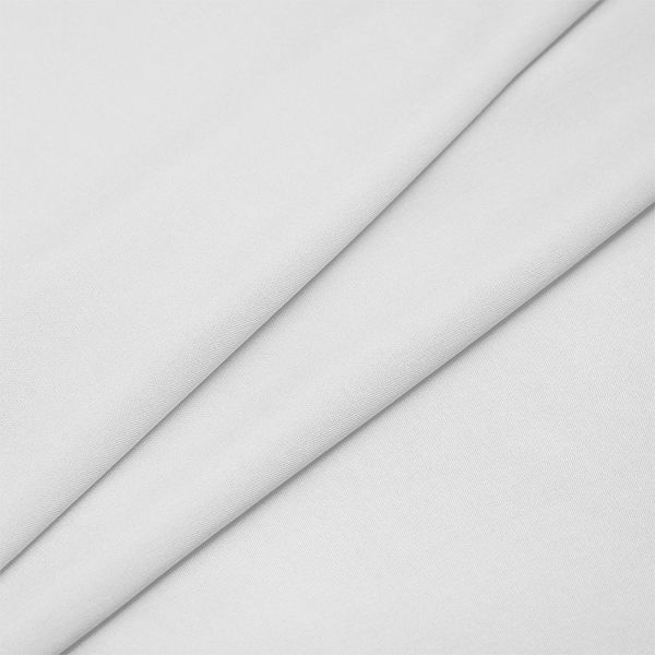 Штапель 110 г/м², 145 см / 2 метра, TBY-Vi-30-02.2, цв.02 отбеленный