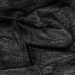 Дублерин трикотажный 80 г/м², 150 см / 100 метров, 132 TD/BK черный, IdealTex