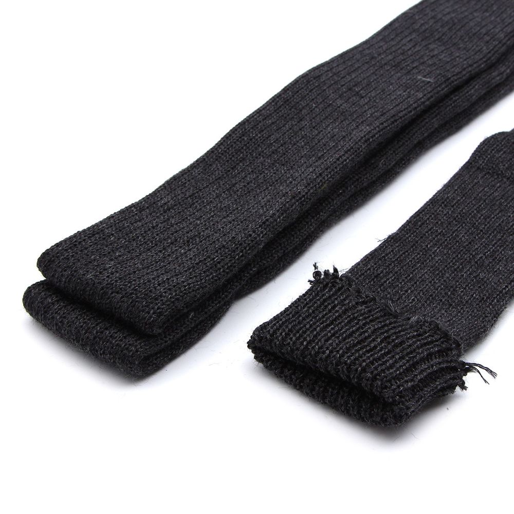 Манжеты трикотажные рукава 7.0 см / 3 метра, плотные, 373/м антрацит