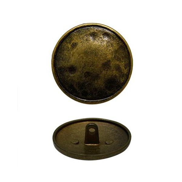 Пуговицы на ножке 20 мм, мет.латунь, 24 шт