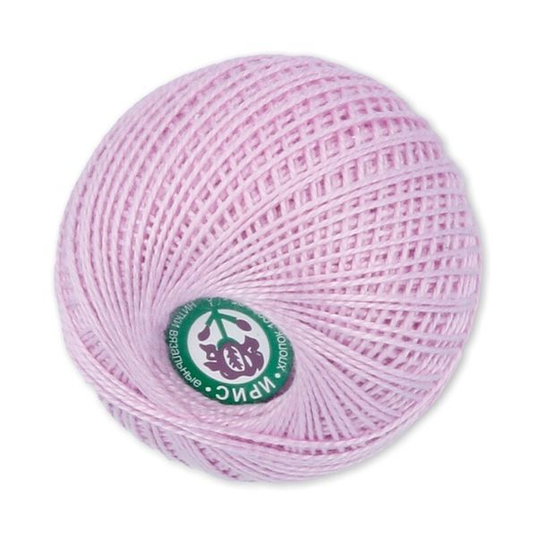Пряжа ПНК им.Кирова Ирис / уп.20 мот. по 25 г, 150м, №1702 бл-сиреневый