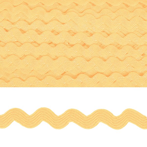 Тесьма вьюнчик 5 мм F307 бежевый, уп.32,92м