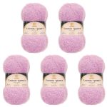 Пряжа Камтекс Хлопок Травка / уп.5 мот. по 100 г, 220 м, 058 сирень