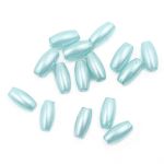 Бусины пластик (жемчуг) 3х6 мм, 15 г, Astra&Craft, J517 голубой