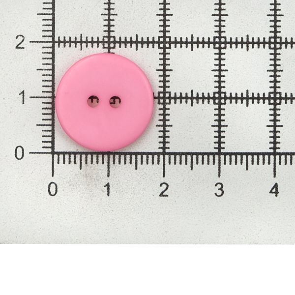 Пуговицы 2 прокола 28L, 18 мм, (Pink (розовый)) NE63, 72 шт