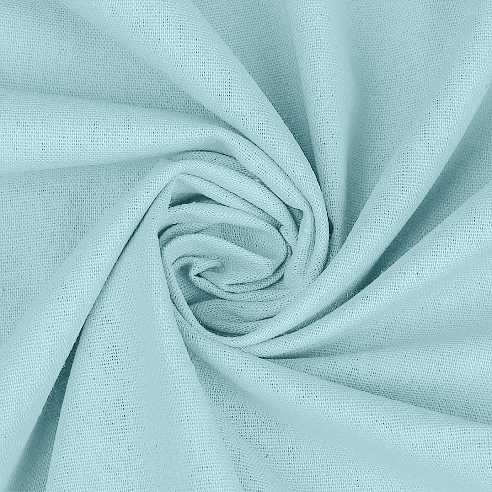 Льняная ткань 200 г/м², 140 см / 5 метров, TBY.Li.1009.18.5, цв.18 голубой