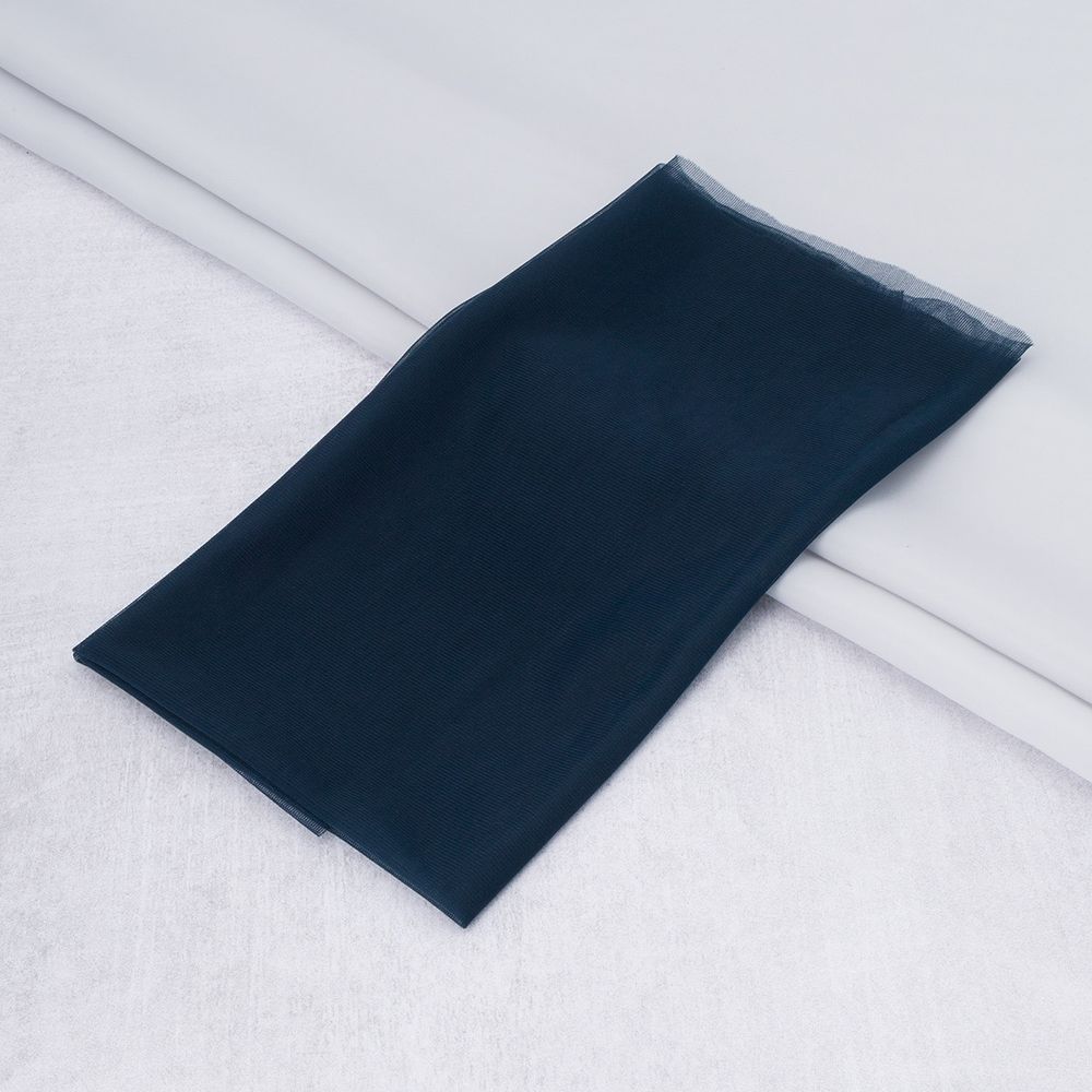 Трикотажная ткань сетка 41 г/м², 45х50 см, 100% п/а, 441R т.синий, 28610