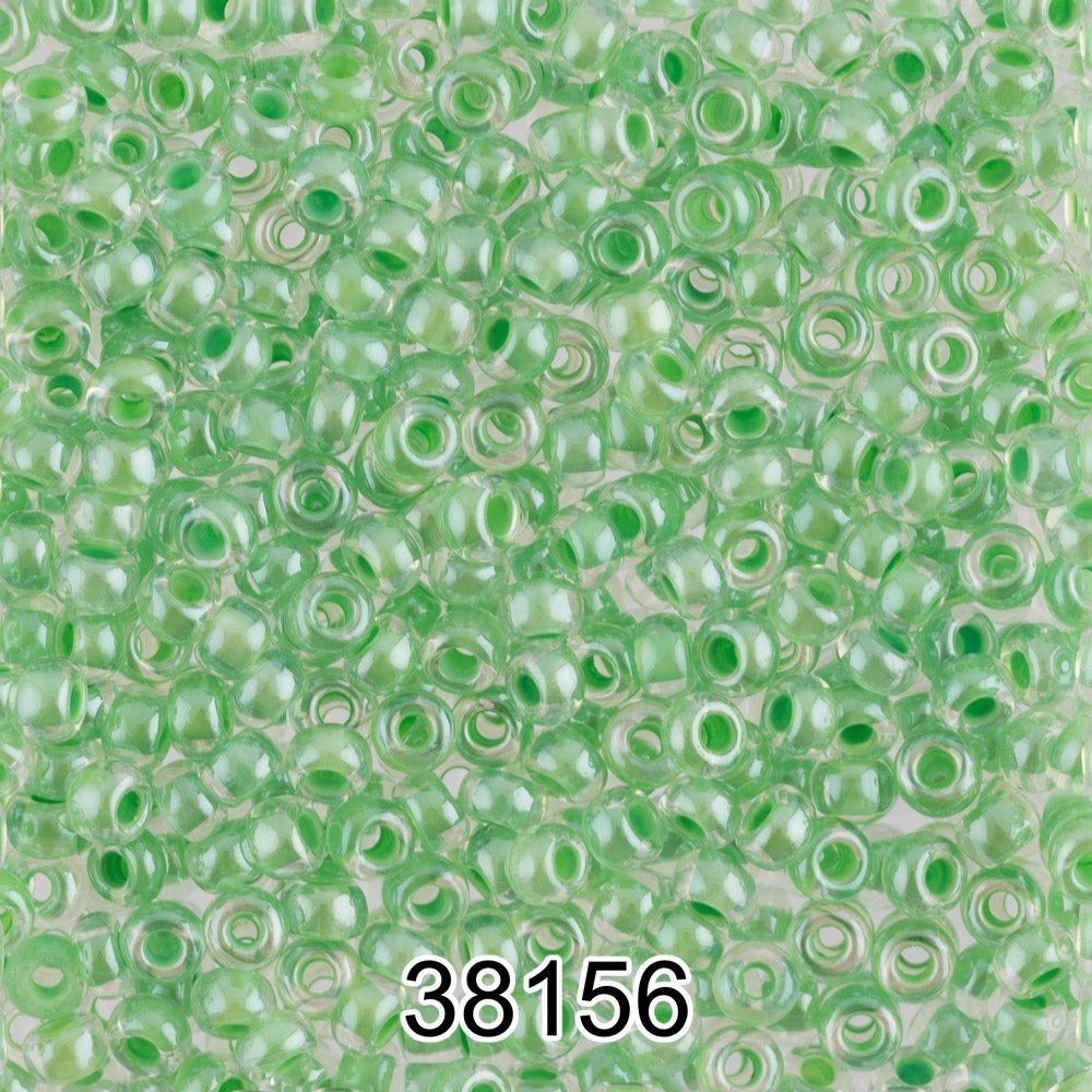 Бисер Preciosa 10/0 (2.3 мм), 500 г, 38156 (Ф512) св.бирюзовый