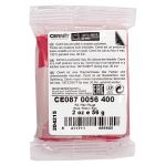 Полимерная глина Cernit Metallic запекаемая, имитация металла 56 гр, 400 красный