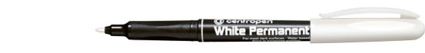 Маркер BL WHITE PERMANENT 2686/1 1.2 мм, 2686/1 белый, Centropen 2686/1