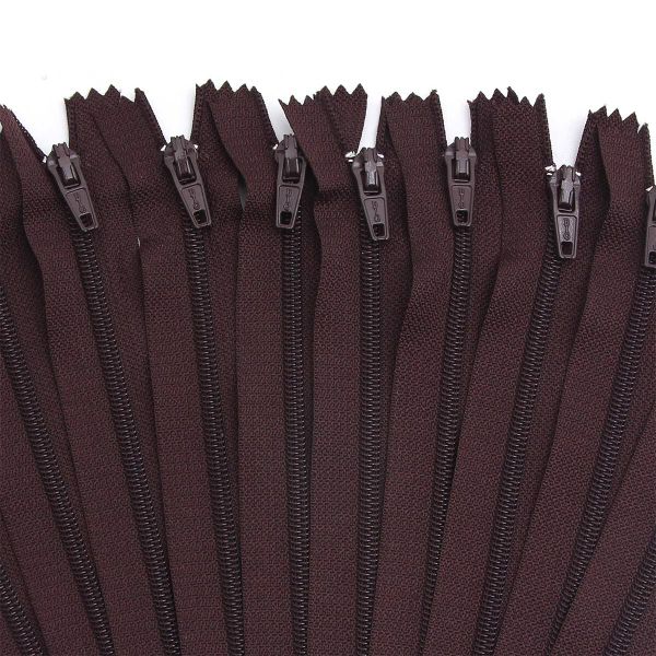 Молния спираль (витая) Т3 (3 мм) 1 зам., н/раз., 20 см, автомат, т.кор, 30098, 10 шт