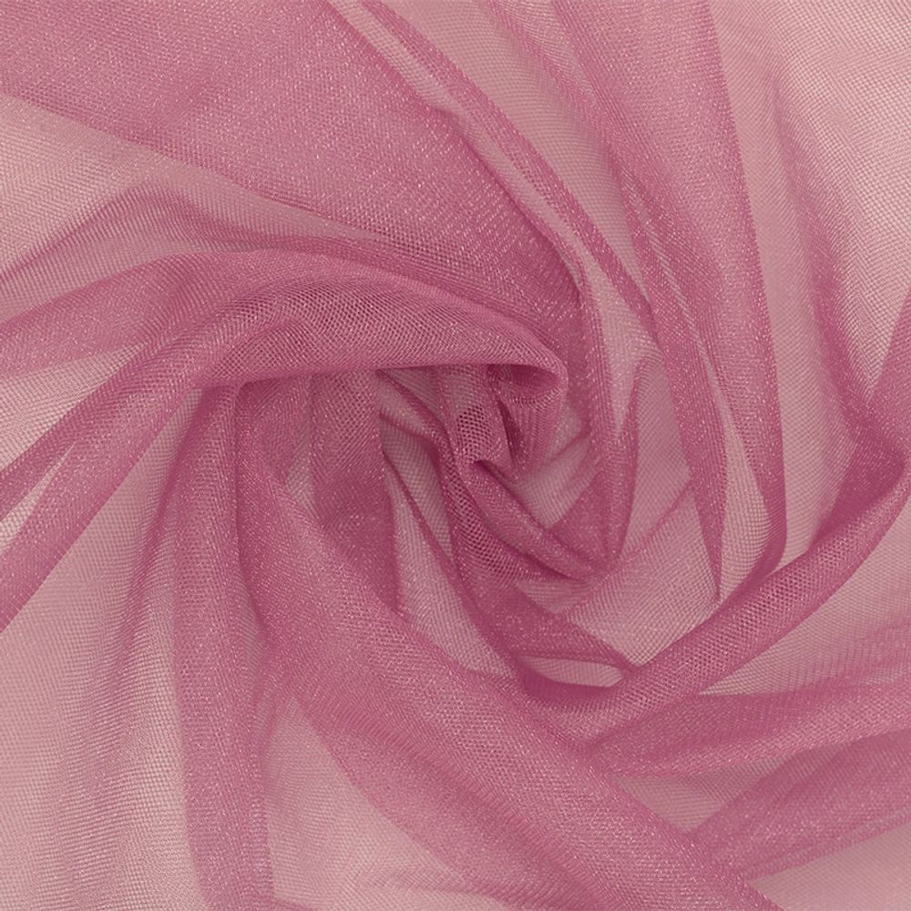 Фатин кристалл 18±2 г/м², 150х150 см, 45 вишнево-розовый, Gamma FTN-BRN