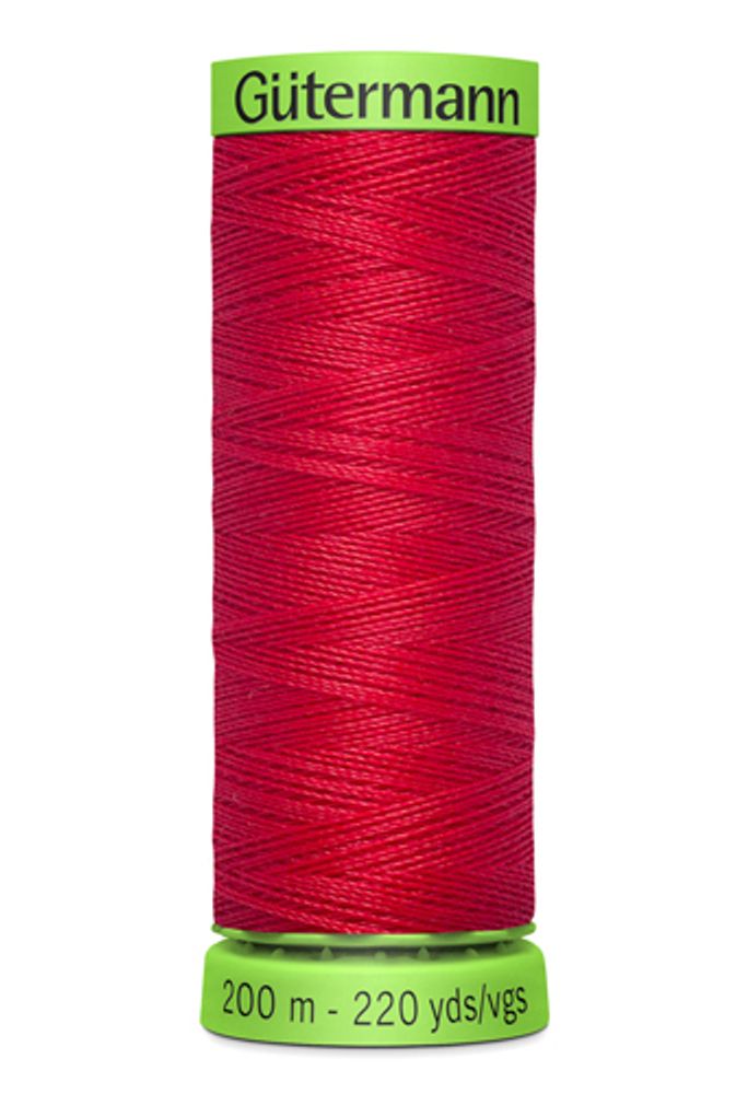 Нитки для тонких тканей Gutermann Extra Fine 150, 200м, 156 красный, 1 катушка, SHV