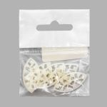 Украшение 15х30 (белый), CON2516, 5 шт