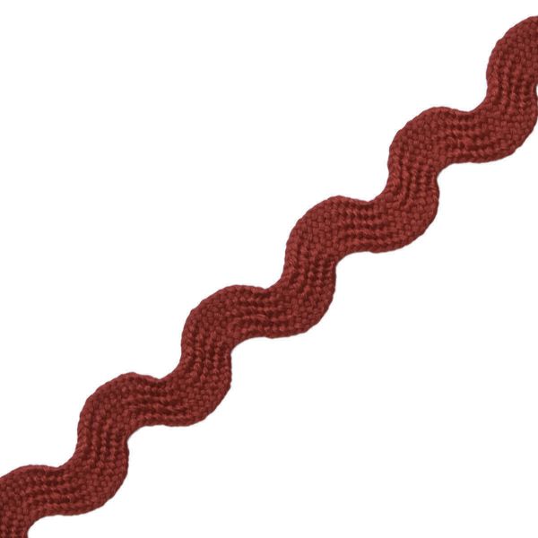 Тесьма вьюнчик 9 мм, 30м, красный