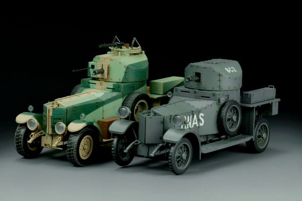 Модель сборная: бронеавтомобиль, Rolls Royce Armored 1914/1920 1/35, Meng VS-010