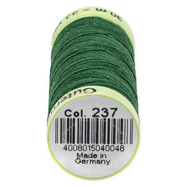 Нитки отделочные Gutermann Top Stitch, 30м, 237 зеленое яблоко, 5 катушек