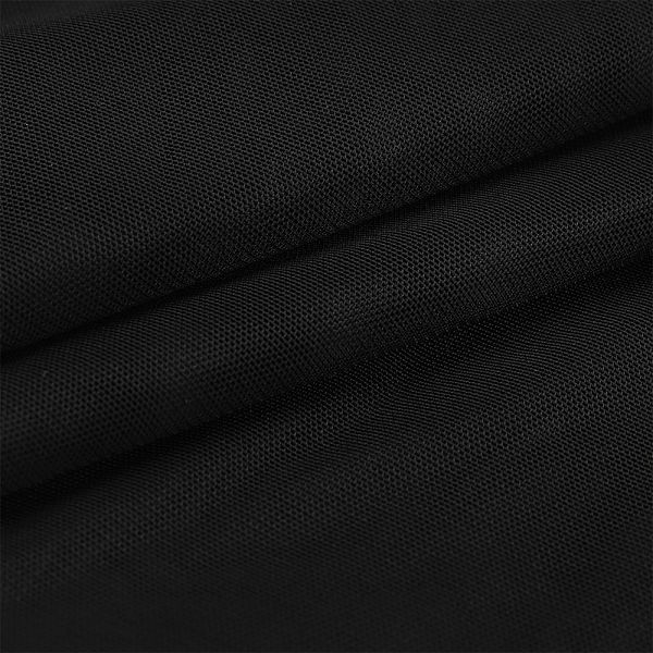 Сетка бельевая эластичная 51 г/м², шир.150 см / 3 метра, черный /03128209.170.3/