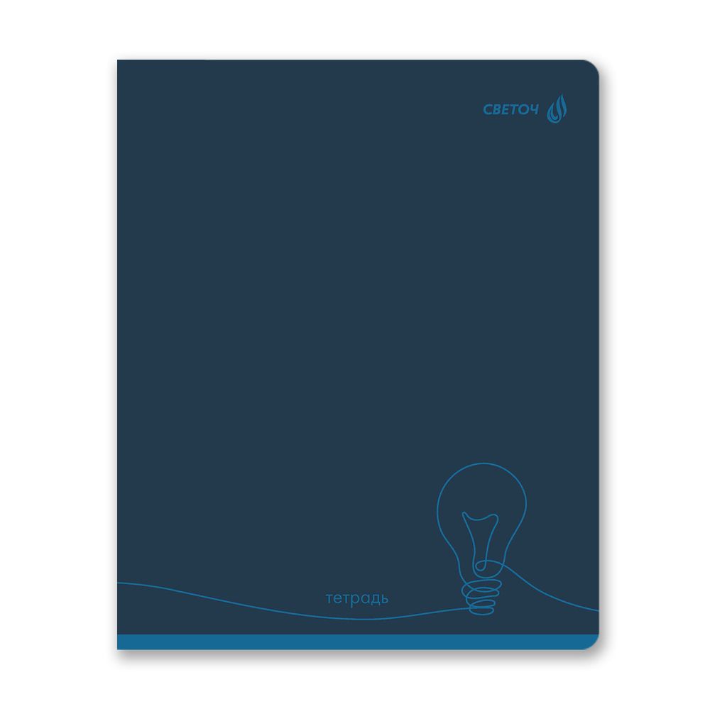 Тетрадь ученическая общая, матовая ламинация, A5+ 96 л. на скобе 65 г/м², белизна 100 %, 5 шт, клетка, 01006 Равновесие, Светоч 96Т16
