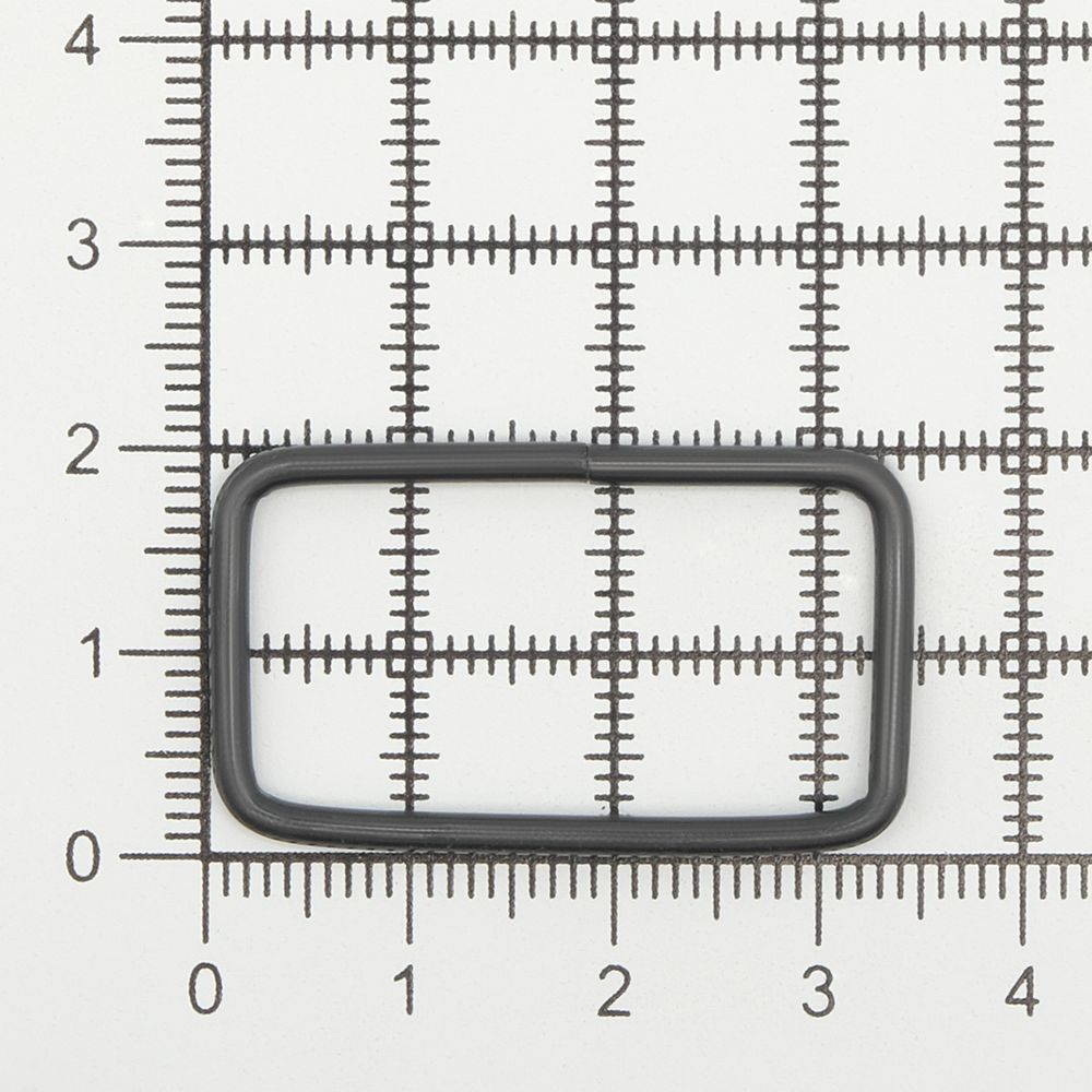 Рамка прямоугольная металл 31х15х2 мм, оксид, 100 шт
