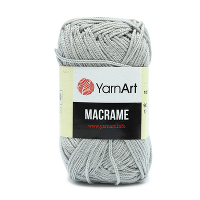 Пряжа YarnArt (ЯрнАрт) Macrame / уп.6 мот. по 90 г, 130м, 149 серо-коричневый