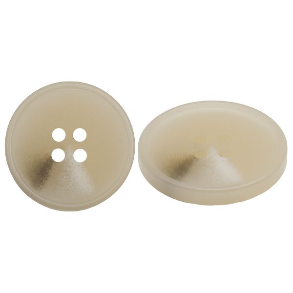 Пуговицы 4 прокола 40L=25 мм, пластик, col. D бежевый, 36 шт, CN2836