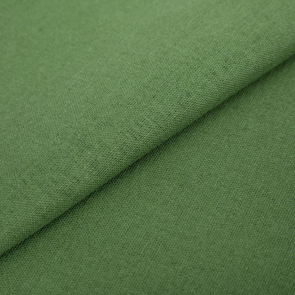 Льняная ткань 175 г/м², 140 см / 5 метров, 162 зеленый, Gamma 3070