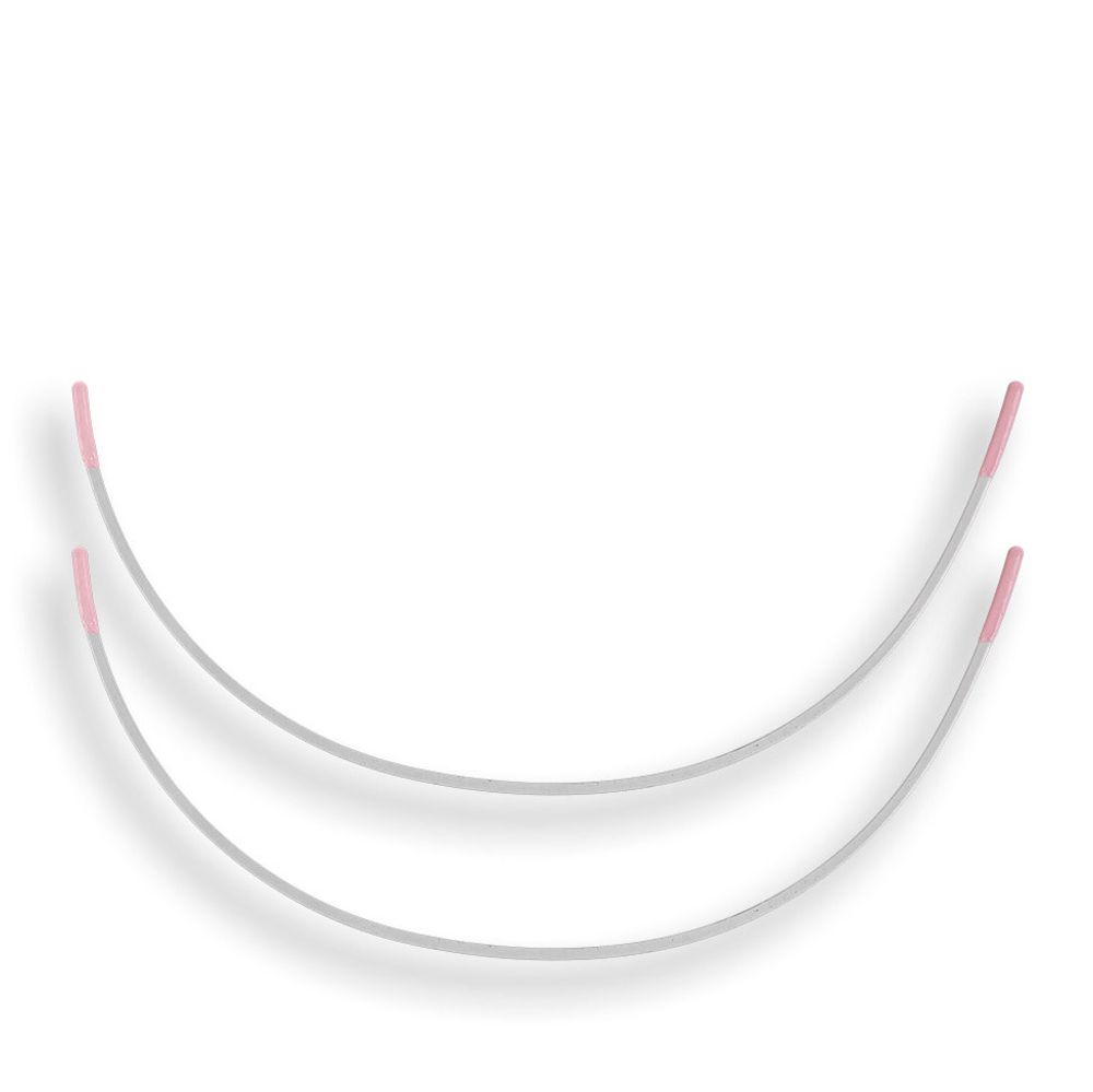 Косточки для бюстгальтера (каркасы) металл 210 мм, 30 пар, плоские, Blitz KB21