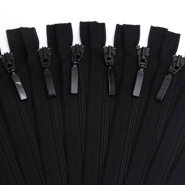 Молния спираль (витая) Arta Т5 (5 мм) 1 зам., н/раз., 18 см, цв. 580 черный, уп.10 шт