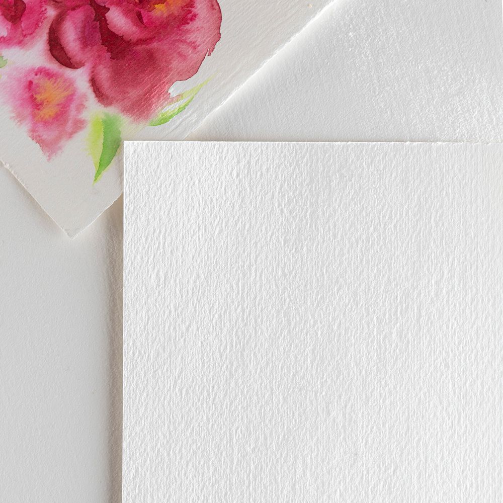 Бумага акварельная 100% хлопок 300 г/м², 40х56 см, лист, 10 шт, 10_24 среднезернистая, Vista-Artista WCMG-4056